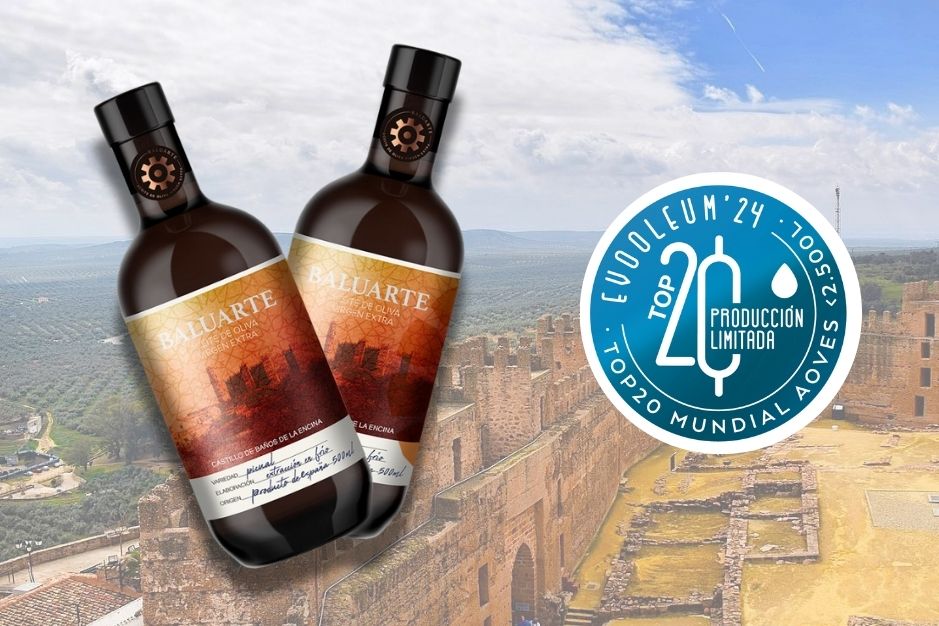 AOVE Baluarte, TOP20 EVOOLEUM AWARDS edicion limitada aceite de oliva virgen extra baños de la encina